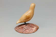Bird on Shell Base Carving by Robert Tungiyan, Siberian Yup'ik
