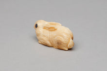 Rabbit Carving by Patty Fawn, Cherokee and Adopted Kwakwaka'wakw