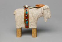 Folk Art Goat Carving by Harold Davidson (broken tail), Navajo