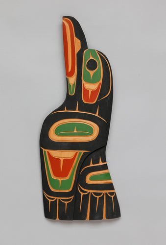 Placque Depicting Eagle by Troy Baker, Squamish