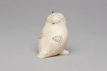 Vintage Snow Owl Carving, c.1960, Yup'ik