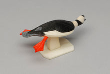 Swimming Bufflehead Carving by Al Mayac, Siberian Yup'ik