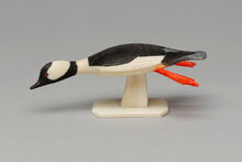 Swimming Bufflehead Carving by Al Mayac, Siberian Yup'ik