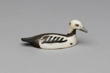 Stellar Eider Duck Carving by Charles M. Kokuluk, Inupiaq