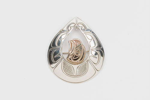 Eagle Pendant by Paddy Seaweed, Kwakwaka'wakw