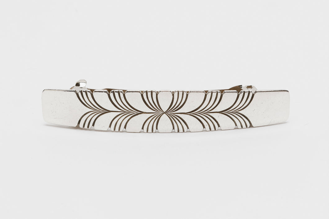 Hand Stamped Hair Clip, Navajo