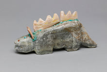 Dinosaur Fetish Carving by Peter Natachu, Zuni