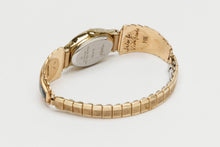 14k Gold Inlayed Watchband by Viola Eriancho, Zuni