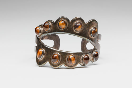 Vintage Mexican Cuff Bracelet, c. 1970