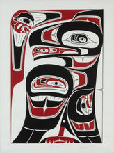 Raven and Sun by Richard Shorty, Tutchone First Nation