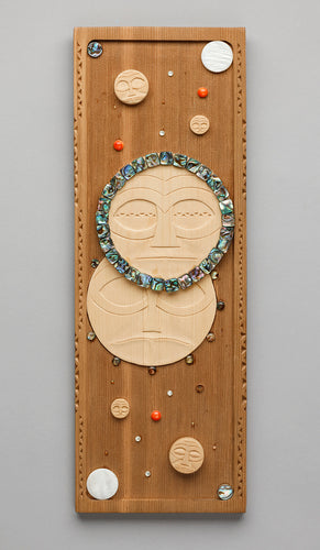 Panel depicting an Eclipse by Greg A. Robinson, Chinook