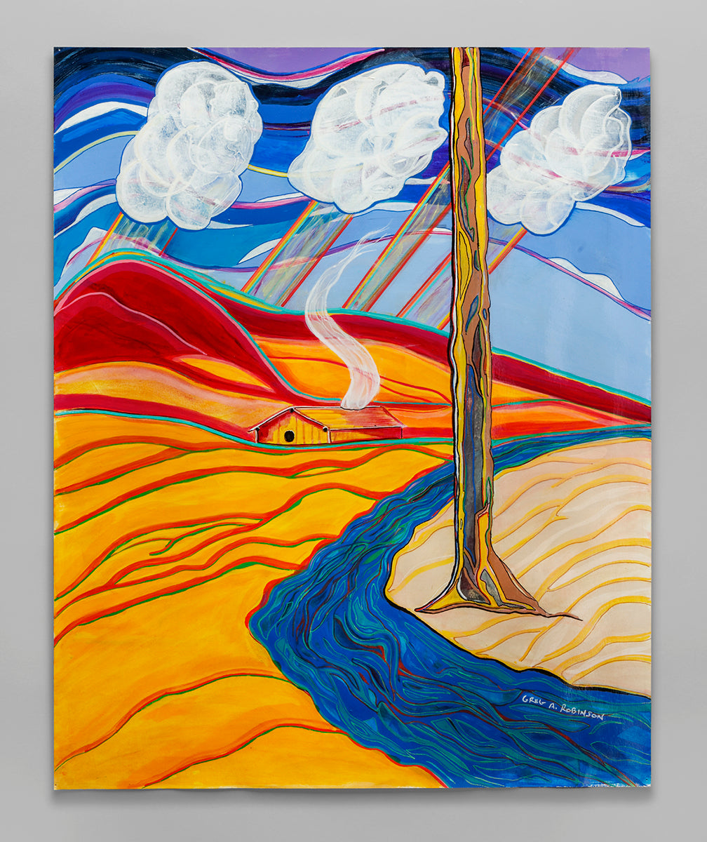 Riverbank Plankhouse by Greg A. Robinson, Chinook