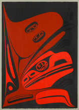 Before The Snag by Robert Davidson, Haida First Nation