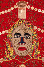 K’iid K’iyaas (Golden Spruce) Button Blanket by Hazel Wilson Simeon (1941-2016), Haida