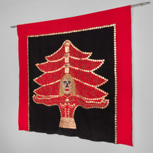 K’iid K’iyaas (Golden Spruce) Button Blanket by Hazel Wilson Simeon (1941-2016), Haida