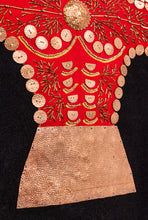 K’iid K’iyaas (Golden Spruce) Button Blanket by Hazel Wilson Simeon (1941-2016), Haida