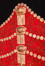 K’iid K’iyaas (Golden Spruce) Button Blanket by Hazel Wilson Simeon (1941-2016), Haida