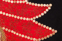 K’iid K’iyaas (Golden Spruce) Button Blanket by Hazel Wilson Simeon (1941-2016), Haida