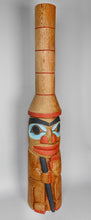 Totem Pole depicting Watchman by Lelooska - Don Smith (1933-1996)