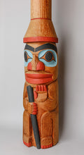 Totem Pole depicting Watchman by Lelooska - Don Smith (1933-1996)