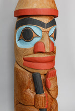 Totem Pole depicting Watchman by Lelooska - Don Smith (1933-1996)