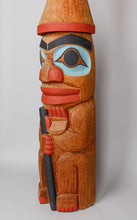 Totem Pole depicting Watchman by Lelooska - Don Smith (1933-1996)