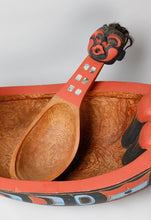 Ladle depicting Dzunukwa by Ayunli (Richard Smith)