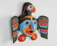 Mask depicting Eagle Transformation by Tsungani (Fearon Smith)