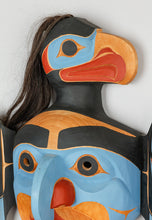 Mask depicting Eagle Transformation by Tsungani (Fearon Smith)
