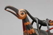 Stylized Oyster Catcher Rattle by Lelooska - Don Smith (1933-1996)