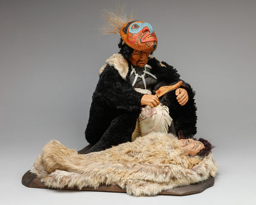 Doll depicting Shaman by Shona-Hah - Mary Smith (1912-1997)