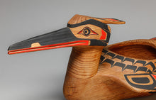 Bowl depicting Loon by Stan Wamiss, Kwakwaka'wakw