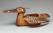 Bowl depicting Loon by Stan Wamiss, Kwakwaka'wakw