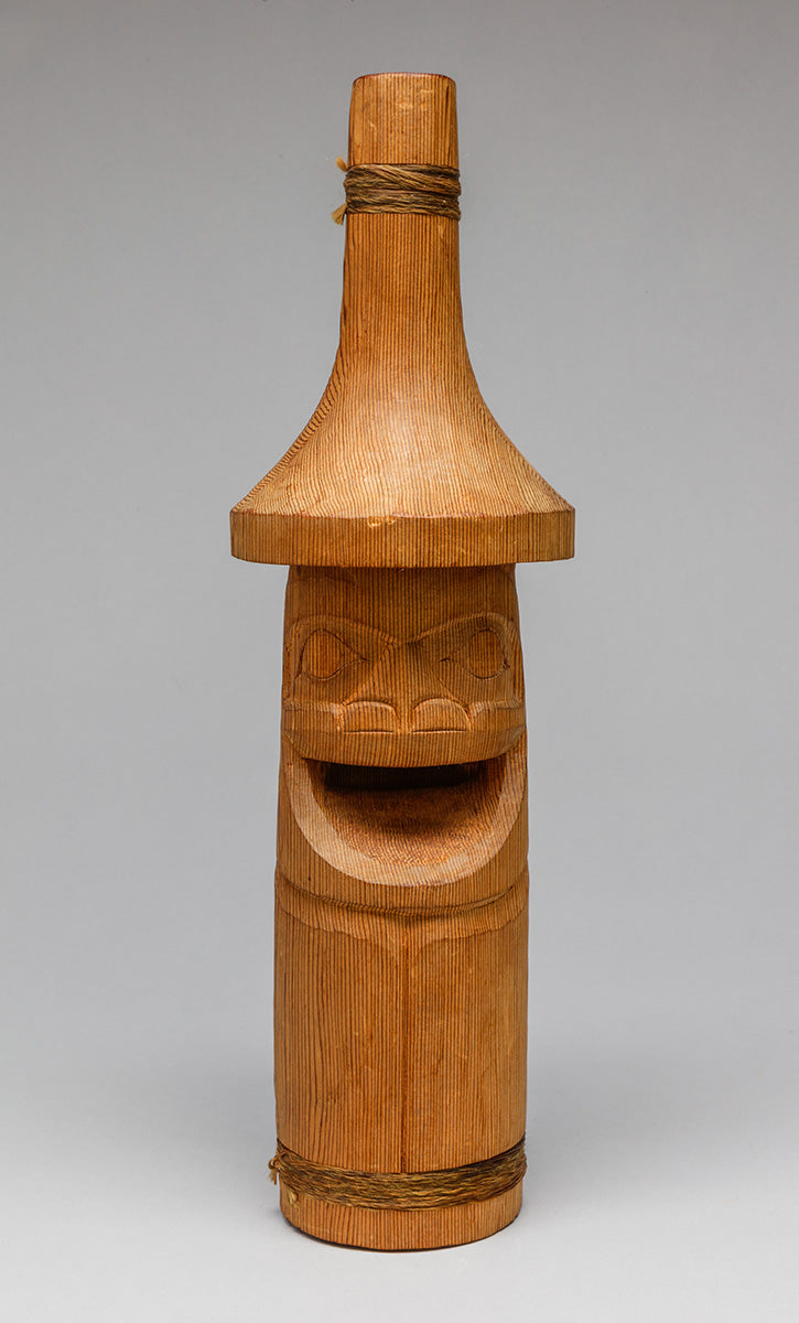 Whistle depicting Potlatch Figure by Doug Cranmer (1927-2006), Kwakwaka'wakw
