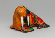 Carving depicting Walrus, Kwakwaka'wakw Culture