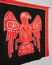 Button Blanket depicting Eagle by Hazel Wilson Simeon (1941-2016), Haida
