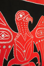 Button Blanket depicting Eagle by Hazel Wilson Simeon (1941-2016), Haida
