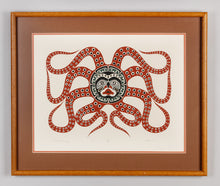 Octopus - Silkscreen Print by Mark Henderson, Kwakwaka'wakw