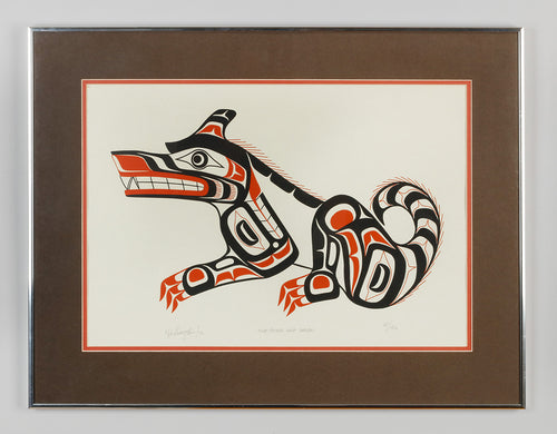 Kwa-Giulth Wolf Design by John Livingston (1951-2019)