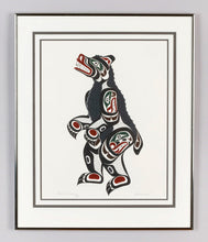 Black Bear - Original Painting by Mark Henderson, Kwakwaka'wakw
