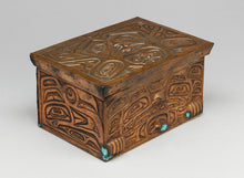 Hand Hammered Copper Box by Richard Dicks, Nuxalk