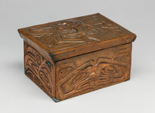 Hand Hammered Copper Box by Richard Dicks, Nuxalk