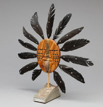 Spirit Mask depicting Shaman by Sammy Komakhuk (1959-2017)