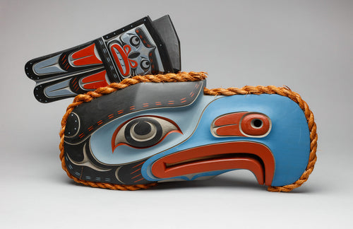 Kolus (Sea Eagle) Headdress by Tom Hunt, Kwakwaka'wakw