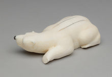 Carving depicting Polar Bear by Ronnie Toolie, Yup'ik