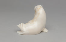 Carving depicting Walrus by Tony Pelowook, Yup'ik