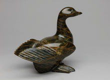 Carving depicting Goose by Pee Michael, Inuit