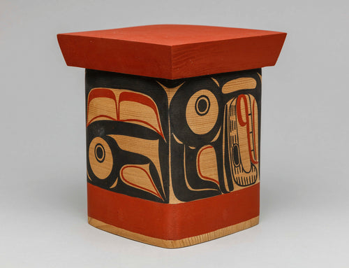 Bentwood Box Depicting Eagle Claws, 2013, by David A. Boxley, Alaskan Tsimshian