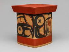 Bentwood Box Depicting Eagle Claws, 2013, by David A. Boxley, Alaskan Tsimshian