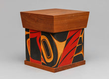 Bentwood Box Depicting Raven by James Michaels, Tlingit/Metis Cree